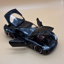 Dodge Viper SRT 10 1/24 Scale Diecast Car Bla 2006