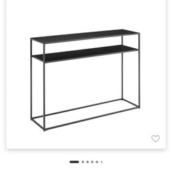 Console Table -  Black & White (retails $105)