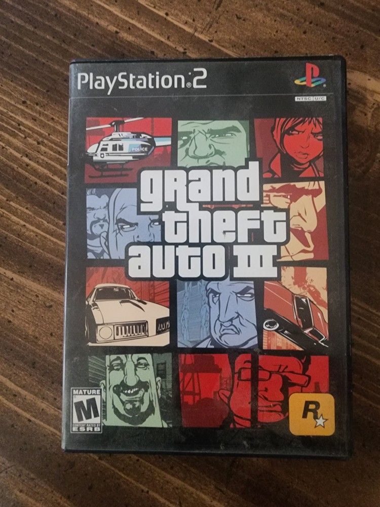 Grand Theft Auto 3 For Ps2