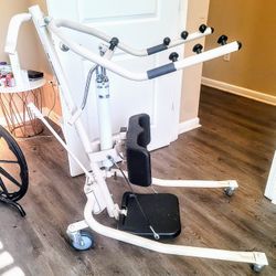 INVACARE GET-U-UP HYDRAULIC STAND-UP LIFT
