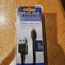 Wireless Gear Sync And Charge Cable For Apple