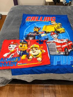 PAW Patrol Kids Comforter and Pillowcase Set