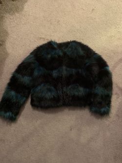 Faux fur jacket Xs