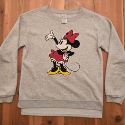 Disney Minnie Mouse Women's Crewneck Sweatshirt - Size M