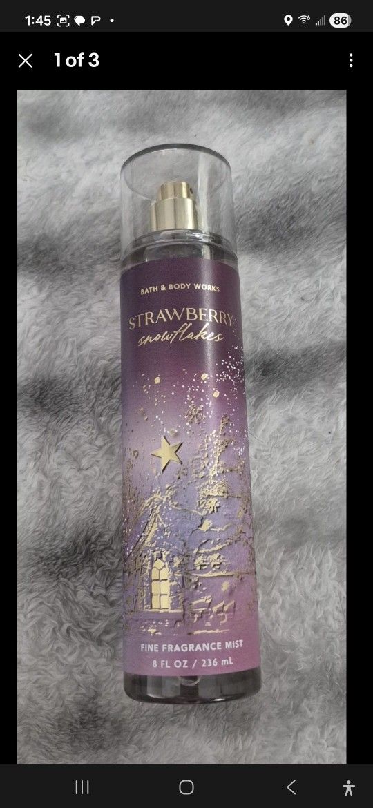 Bath And Body Works Body Mist