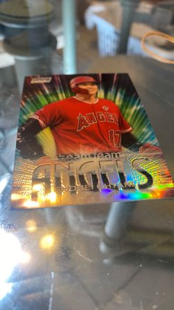 Shohei Ohtani Angels Beam Team Foil Baseball Card