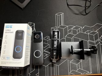 Blink Video Doorbell + No-Drill Door Mount + Original Box