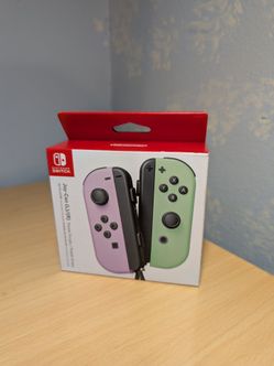 Nintendo Joy-Con Controllers Pastel Purple Pastel Green