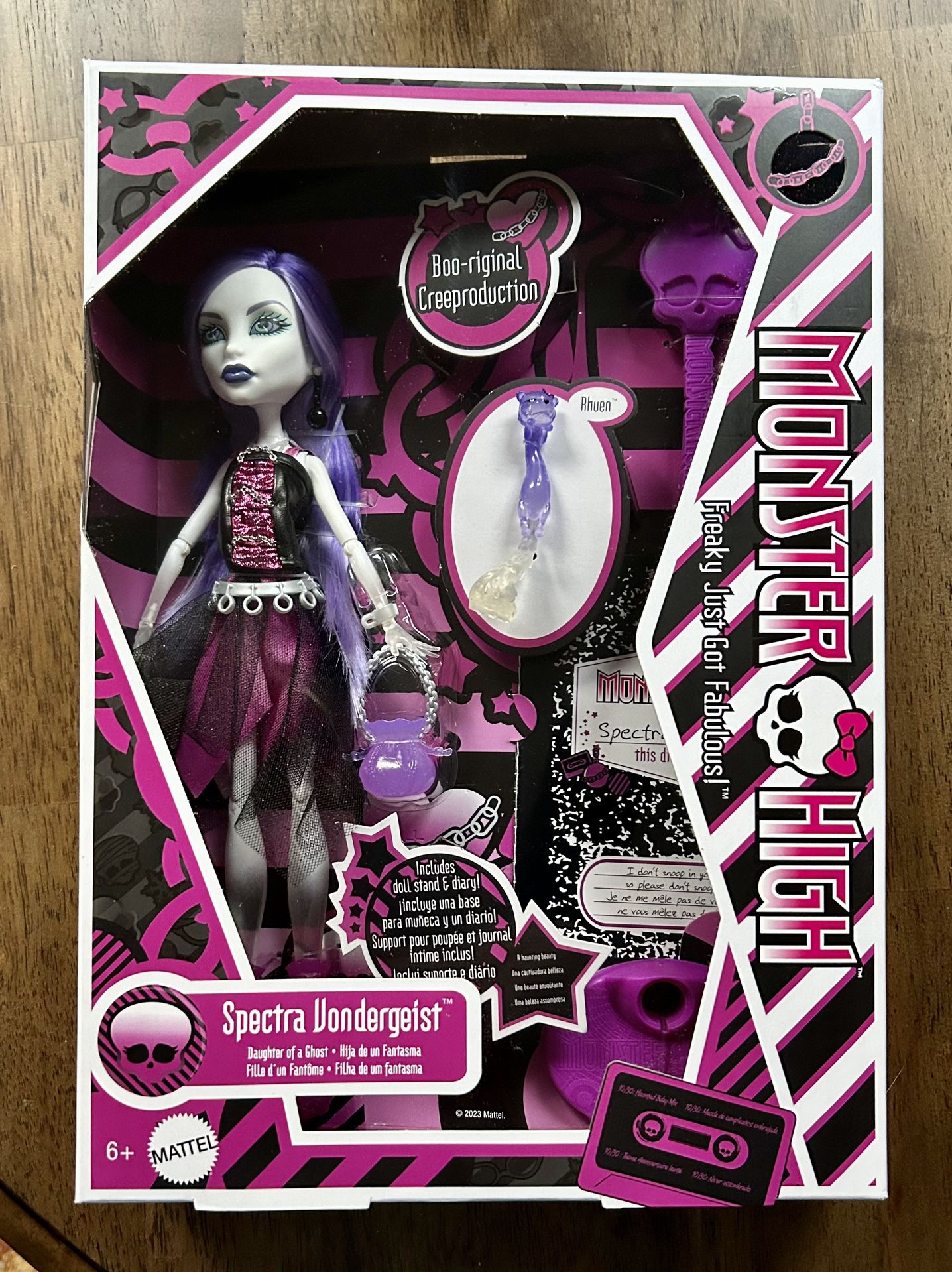 Monster High Booriginal Creeproduction Spectra Vondergeist Doll