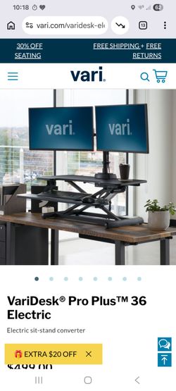 Varidesk Proplus 36" good condition
