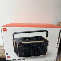 JBL Authentics 300 Smart Portable Speaker - Black