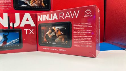 Atomos Ninja 5” monitor RAW