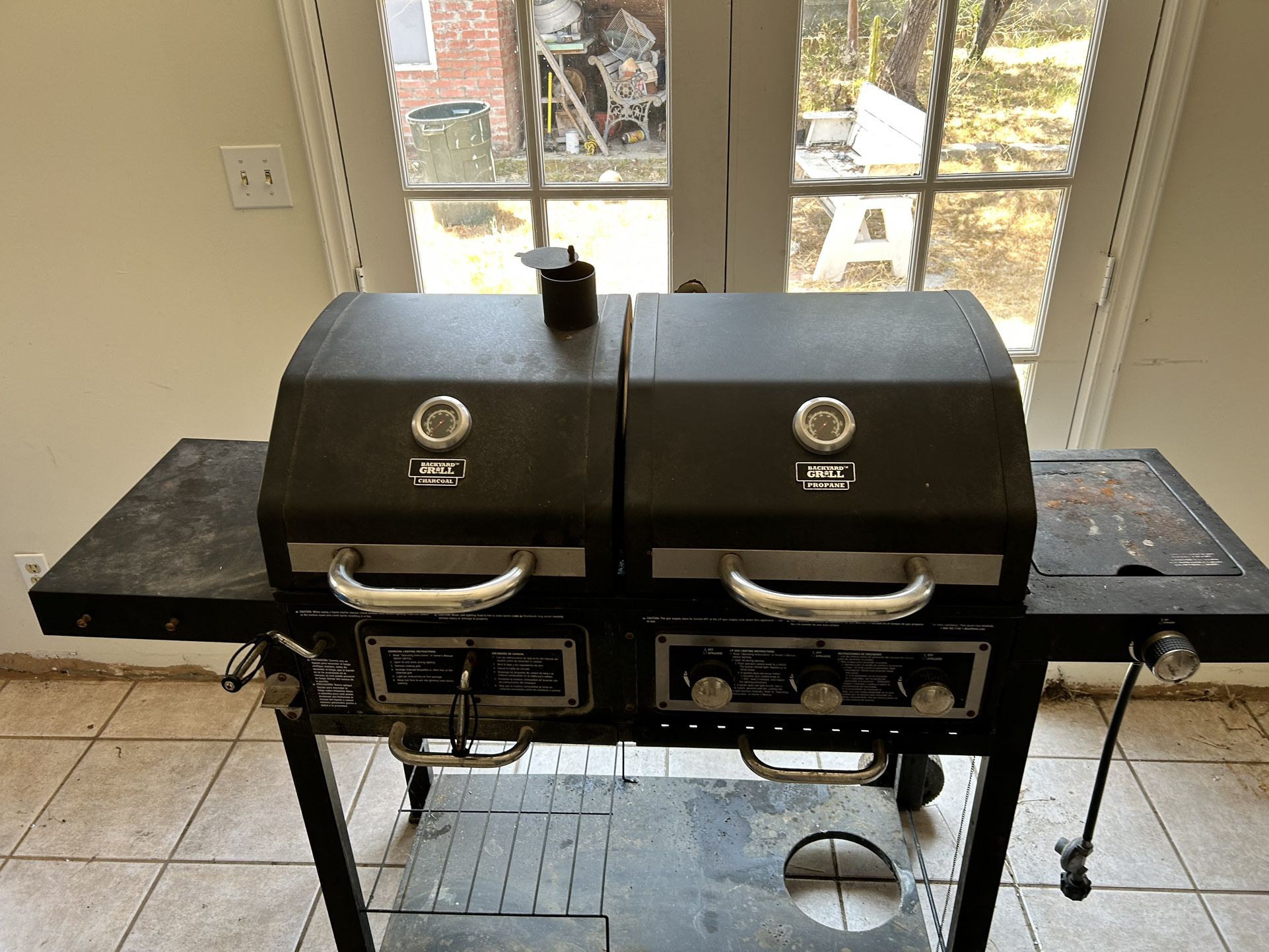 Bbq Grill Propane/charcoal