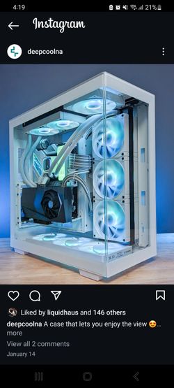 Rare Deepcool CH780 Case W/vertical GPU Bracket