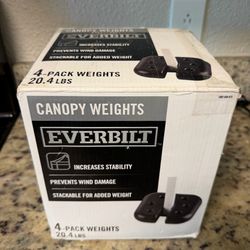 Everbilt Canopy Weights 4 packs Preowned - Pesas para Toldo