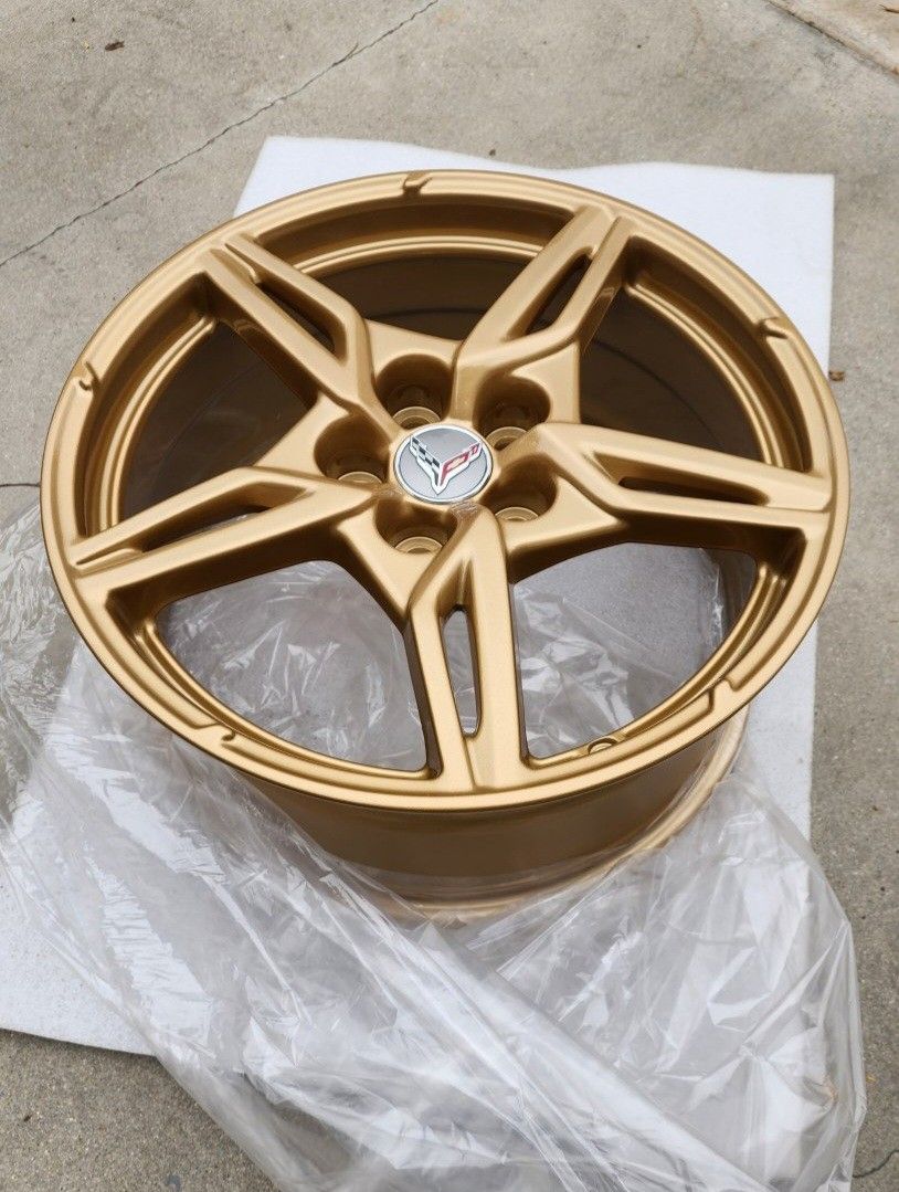 New 2024 Factory OEM Genuine Chevrolet Corvette C8 Wheels Rims for Sale ...