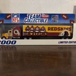 2000 Washington Redskins 1/80th Transporter