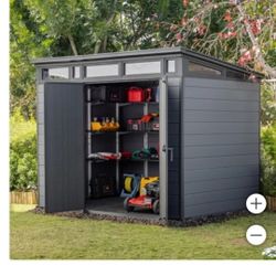 Keter Cortina 9x7 Storage Shed $1,200