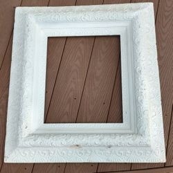 One Antique Carved Wood Frame 