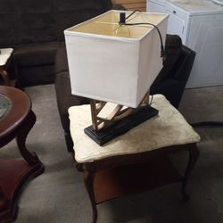 Two Nice Marvel End Tables