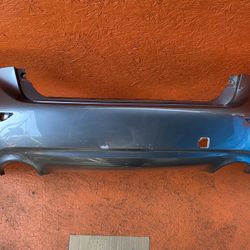 2014 2015 2016 2017 Infiniti Q50 Rear Bumper Cover W/O Parking Assist OEM