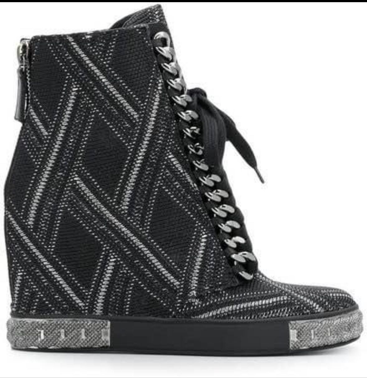 Casadei embellished wedge sneakers / boots . Size 36