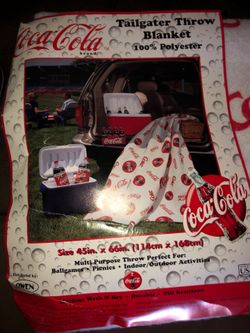 Coca Cola blanket