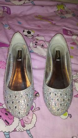 Blinged out flats