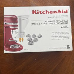 🍝 KitchenAid Gourmet Pasta Press Attachment – Open Box, Never Used!