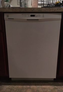 Brand new white kenmore dishwasher