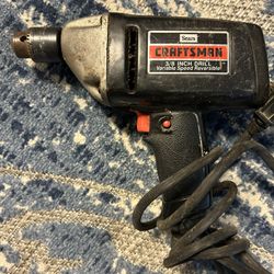 Craftsman 3/8” Chuck Drill
