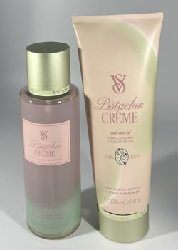 Victoria's Secret Pistachio Crème Fragrance Mist & Body Lotion Set