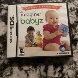 Imagine: Babyz (Nintendo DS, 2007) Details works game cartridge
