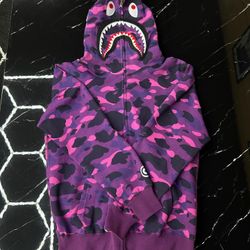 Purple Bathing Ape Hoodie