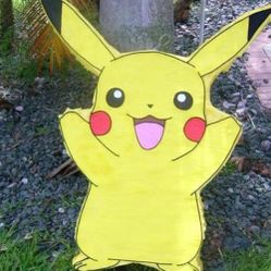 Picachu doll or face piñata