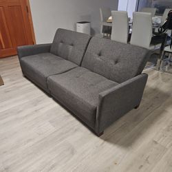 Sofa Bed / Futon Gray / Sofacama Gris