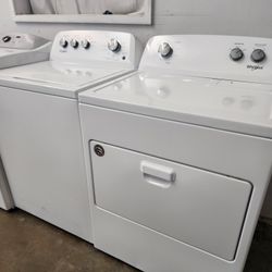 WHILPPOL WASHER AND ELECTRIC DRYER 
