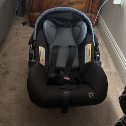 infant baby trend car seat 