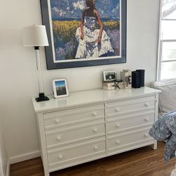 Crate & Barrel White  Dresser