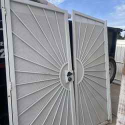 Double Security Door For Sliding Door 