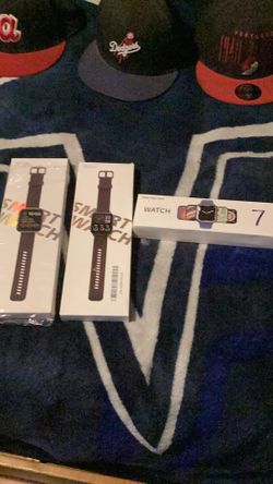 smartwatch  Alexa built for phones in color black new have 3 watches heart rate distance calories blood monitor etc