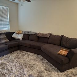 Grey Sectional Sofa Set