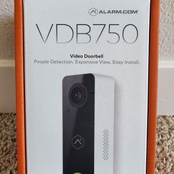 Alarm(dot)com VDB750 Video Doorbell People Detection Expansive View Easy Install