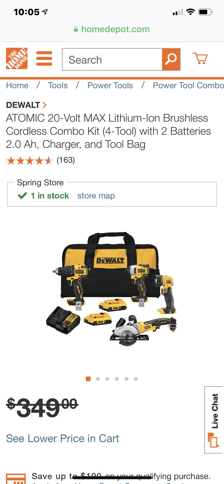 Dewalt atomic compact series drill brand new