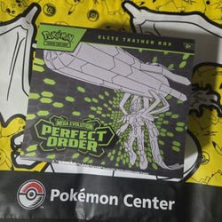 Pokemon TCG Mega Evolution Perfect Order Elite Trainer Box ETB