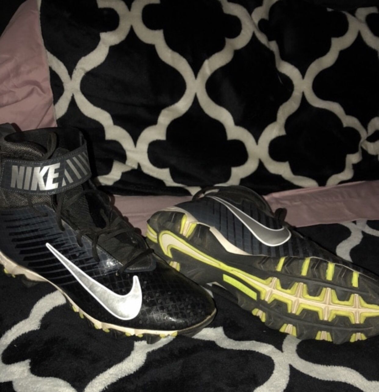 Nike size 10 1/2 football cleats