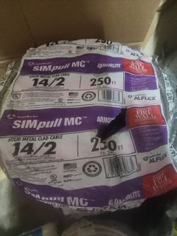 14/2 MC-AL Metal Clad Wire