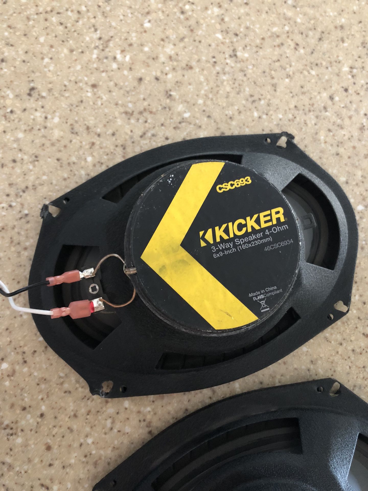 CSC693 Kicker 6x9 Speaker for Sale in El Paso, TX OfferUp