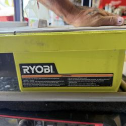 Ryobi Tile Saw Works Great