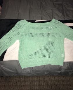 Fishnet sweater/long sleeve
